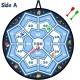 Waybla 29" Large Christmas Dart Board for Kids, Christmas Board Game Toy with 16 Sticky Balls, 8 Velcro Darts Christmas Toys, Christmas Party Favors, Stocking Stuffers for Kids