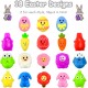 Waybla 36 PCS Easter Squishy Toys Kawaii Cute Squishy Stress Reliever Anxiety Toys Easter Gifts for Kids Easter Party Favors Easter Basket Stuffers Easter Eggs Fillers Gifts