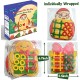 Waybla 12 Pack Christmas Party Favors Tic Tac Toe Strategic Board Game Christmas Toys, Stocking Stuffers for Kids, Goody Bag Fillers for Kids Boys Girls